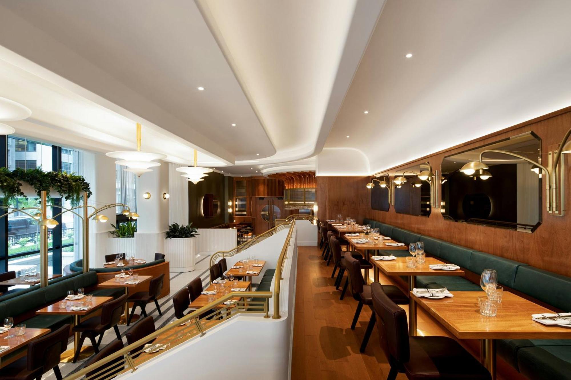Honeyrose Hotel, Montreal, A Tribute Portfolio Hotel Экстерьер фото Interior of the restaurant